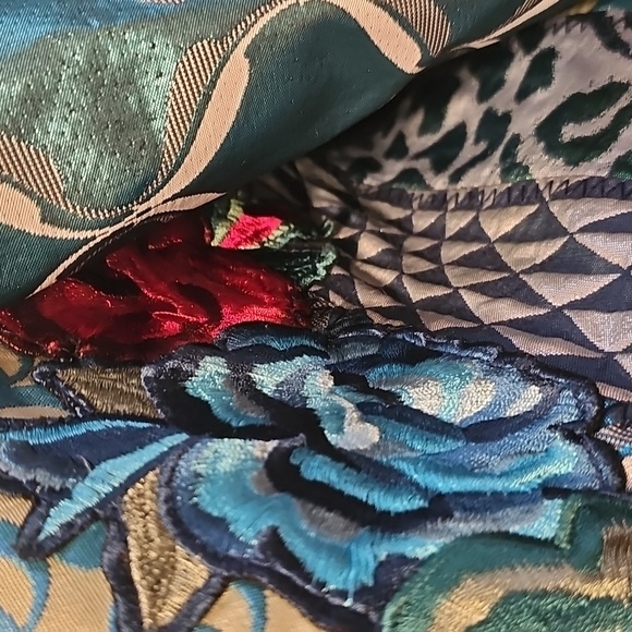 Desigual Brocade Mix Print Light Jacket - Picture 14 of 14